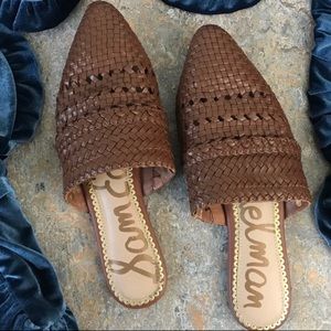 Sam Edelman brown leather Natalya Slipper